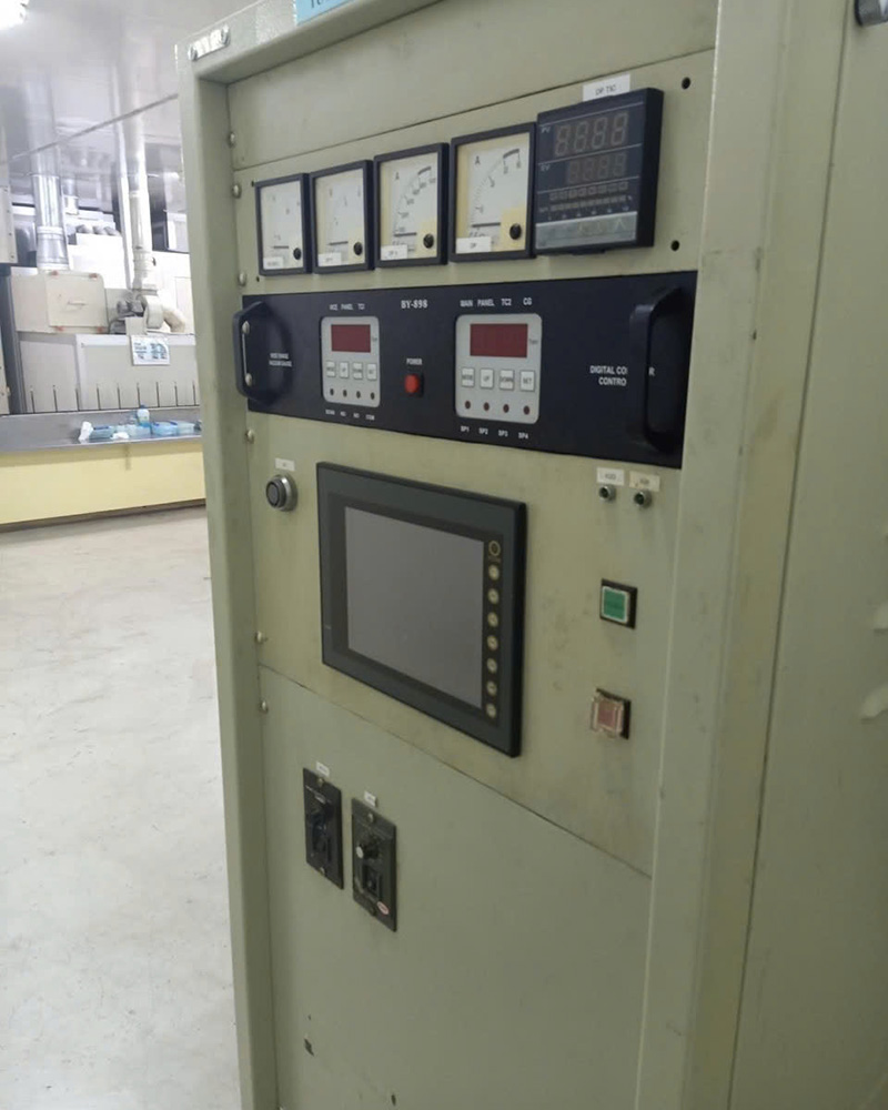 Máy mạ chân không PVD bị lỗi hệ thống điều khiển